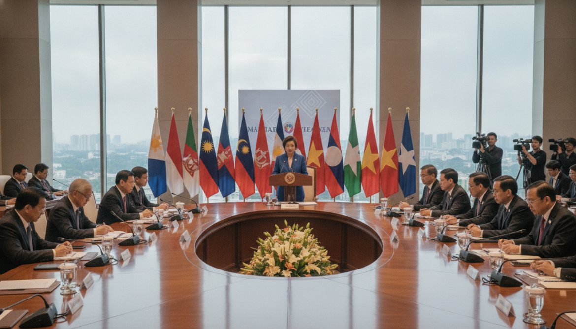 ASEAN foreign ministers convene in Manila as chair warns of major-power pressure