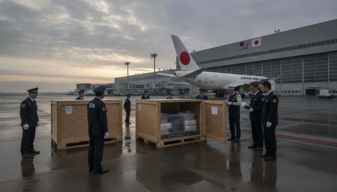 DEA Confirms Japan as Transit Hub in Fentanyl Smuggling Network