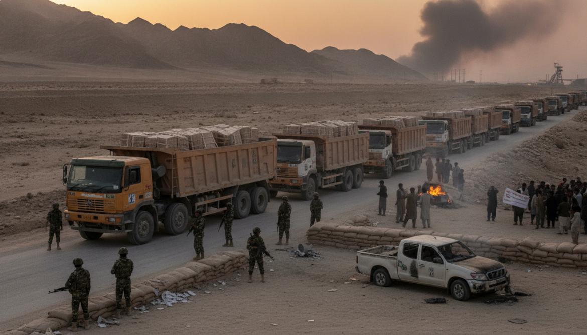 Saindak Copper Mine Attacks Disrupt Pakistan Supply Routes, Threaten China Copper Imports
