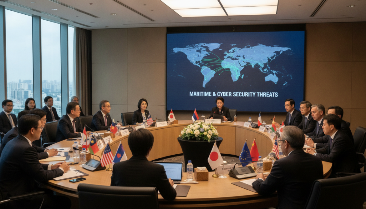 ASEAN Regional Forum ministers address maritime and cyber security threats