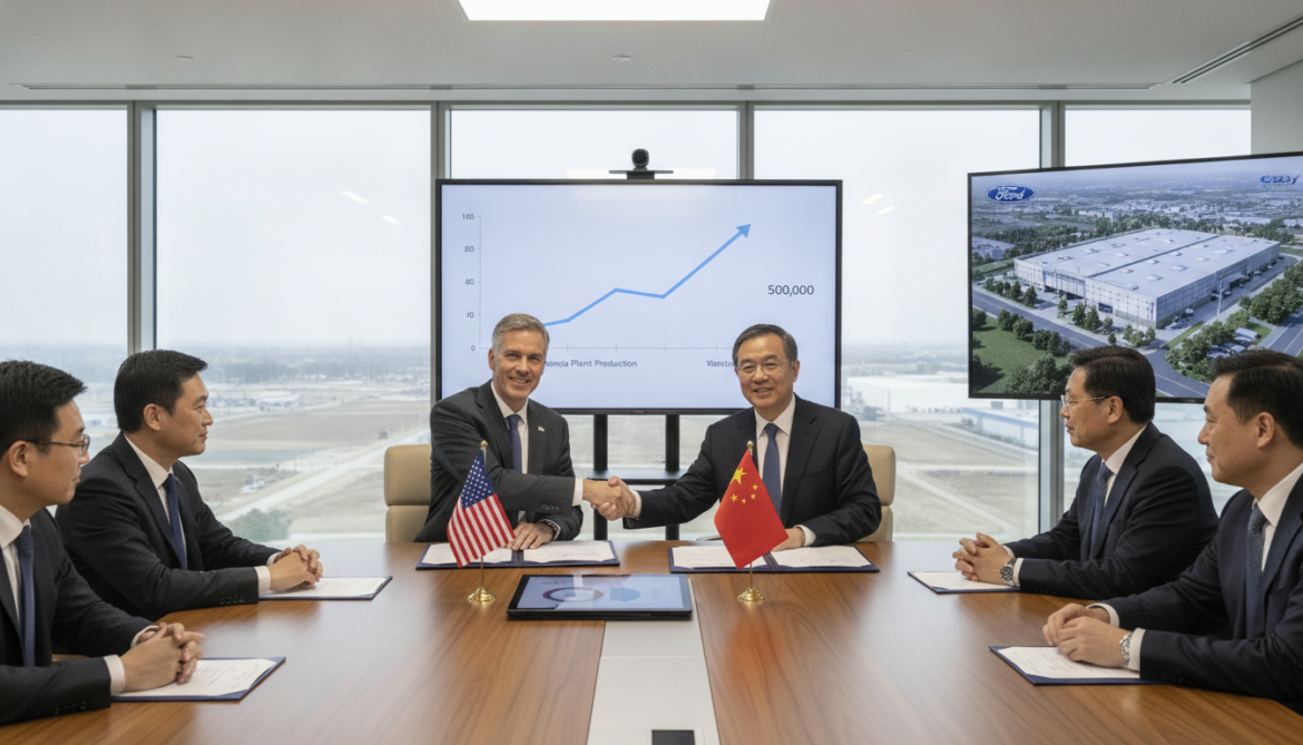 Ford and Geely sign deal to share Valencia plant production, target 500,000 cars
