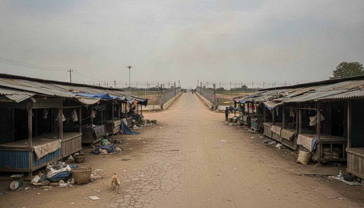 Poipet market empties after Cambodia-Thailand border closure halts migrant work