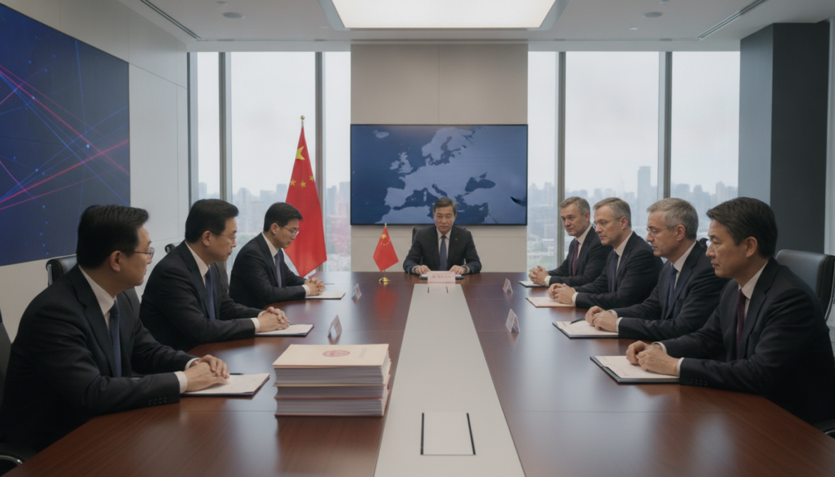 China imposes trade curbs on European industrial firms after EU sanctions