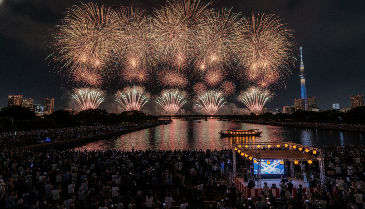 Tokyo Reveals 2026 Fireworks Festival Lineup Led by Sumidagawa's 20,000 Display