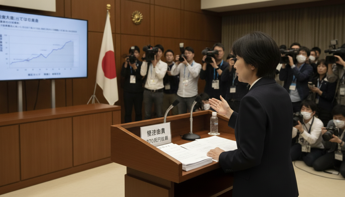Japan's Takaichi unveils 370 trillion yen plan as white paper urges clearer investment strategy