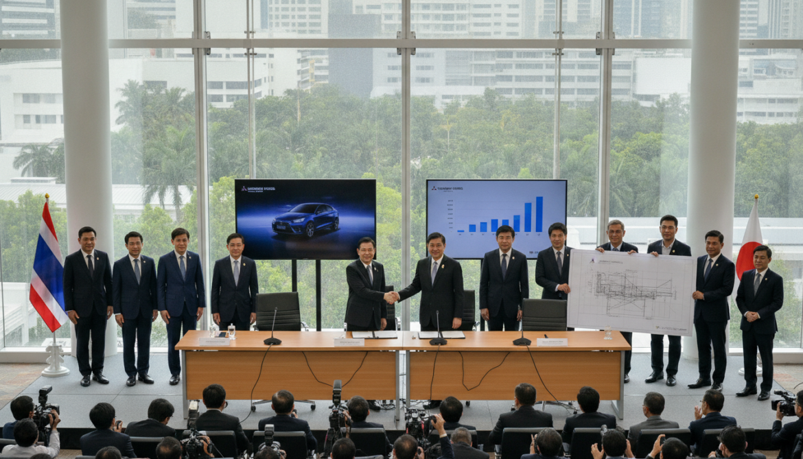 Mitsubishi Motors Announces $470 Million Investment in Thailand EV Hub by 2030