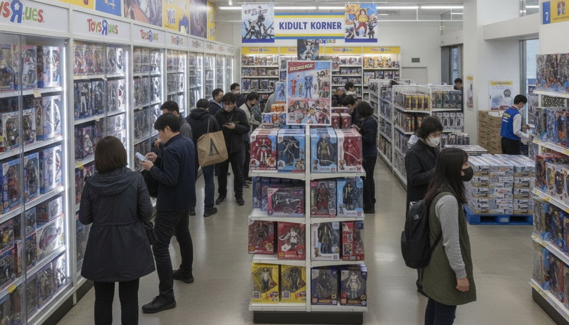 Toys R Us Japan aims to triple kidult sales with imported collectibles