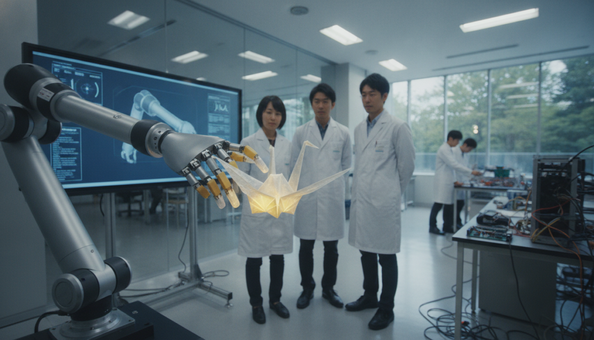 Japanese university startups commercialize physical AI for human-like robotic grasping