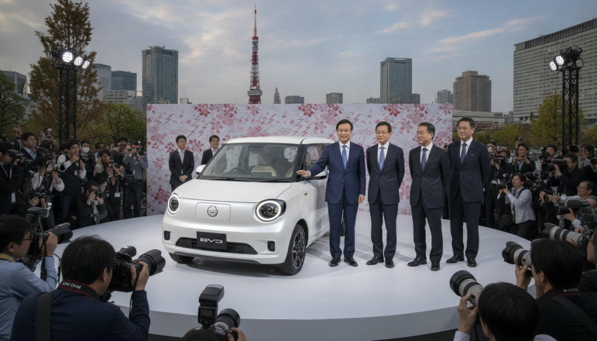 BYD launches electric kei minicar in Japan challenging domestic automakers