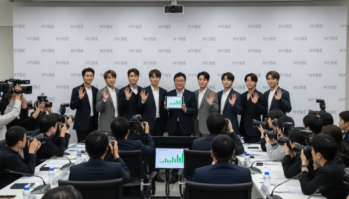 Hybe reports profit after three quarters of losses as BTS returns
