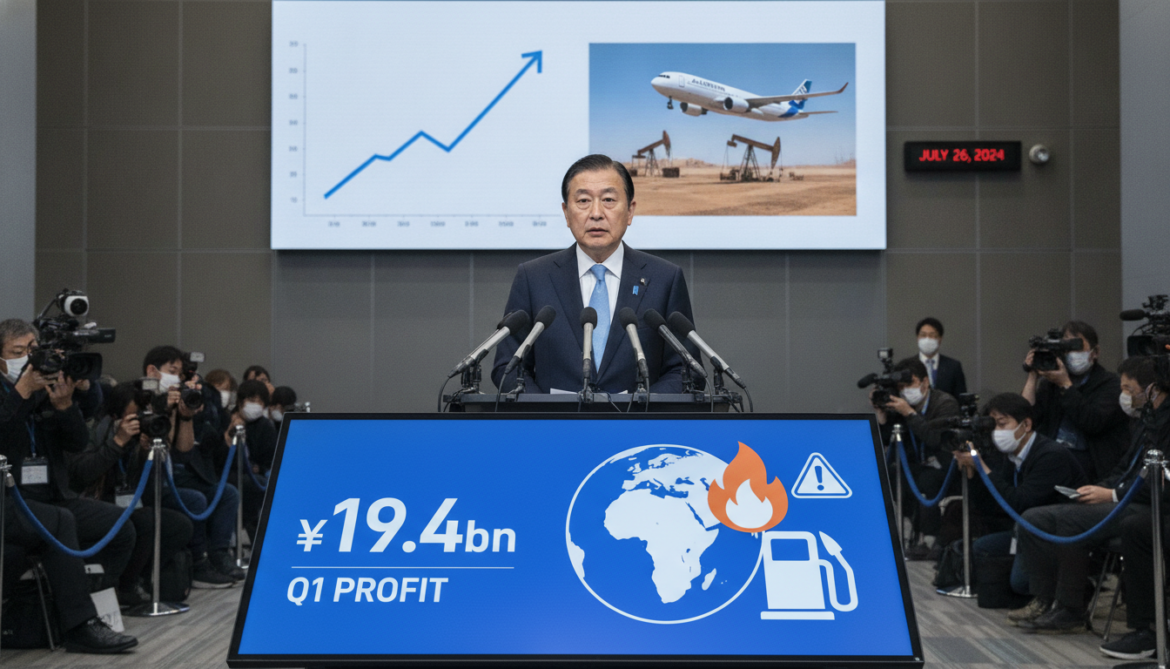 ANA Holdings posts ¥19.4bn Q1 profit, warns of Middle East fuel risks