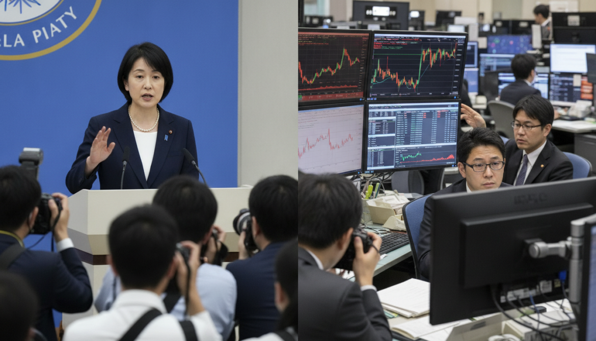 Sanae Takaichi proposes consumption tax cut, bond market warns rate surge
