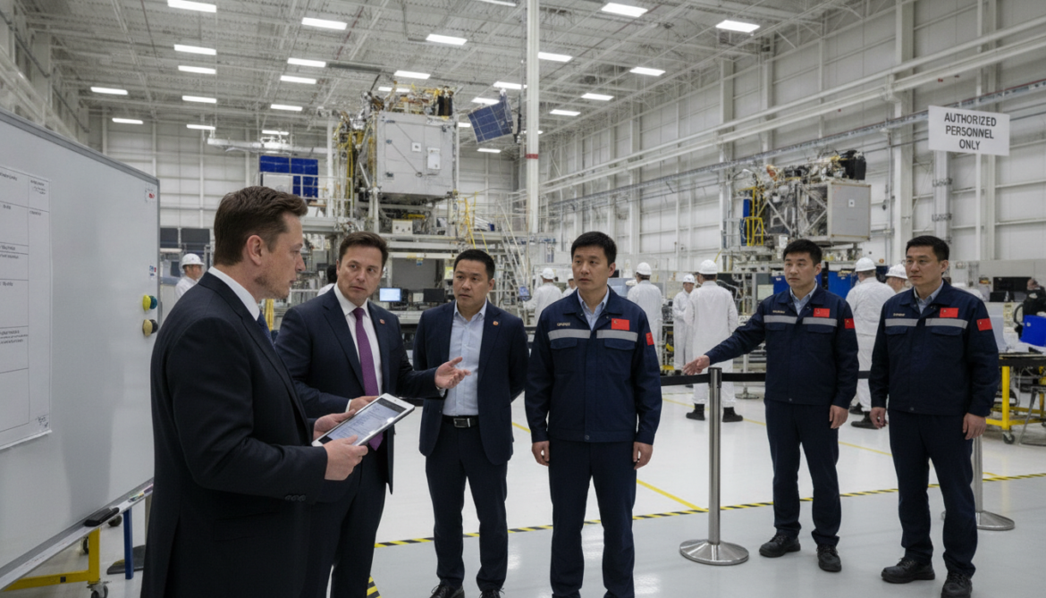 SpaceX orders suppliers to ban Chinese nationals from production facilities