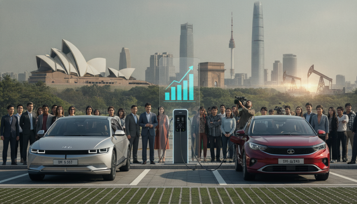 Electric vehicle sales double in Australia, India, South Korea and Vietnam since U.S.-Iran war