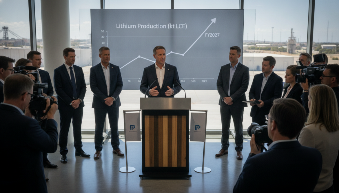 Australian miner PLS targets about 20% lithium production increase for fiscal 2027