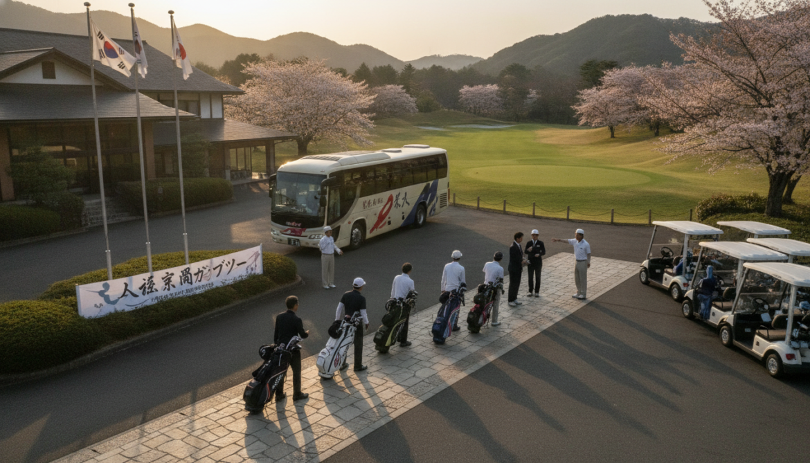 Japanese golf courses court South Korean visitors to revive struggling industry