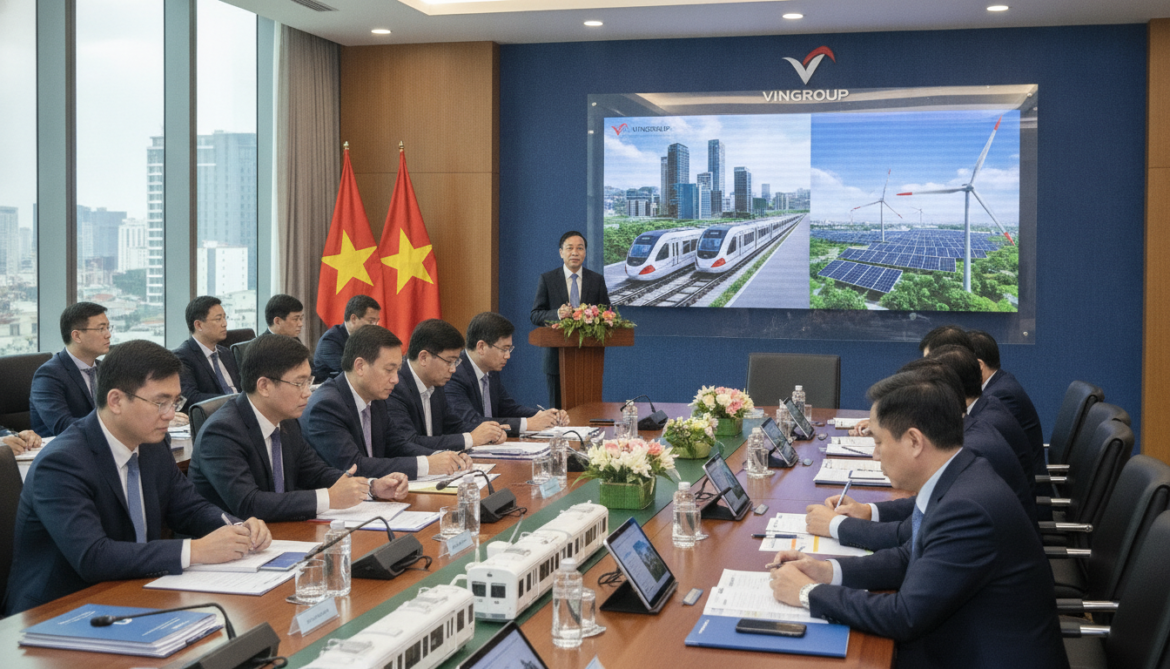 Vingroup posts strong H1 profit surge, moves into urban rail and renewables