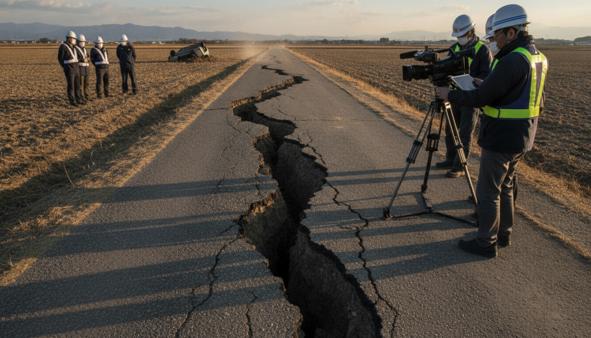 Hinagu Fault Video Captures Ground Rupture During Kumamoto Earthquake