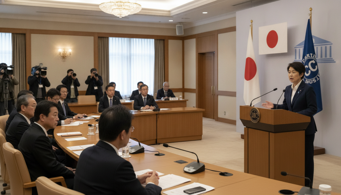 ICC chief Tomoko Akane urges Japan to oppose US sanctions threatening court