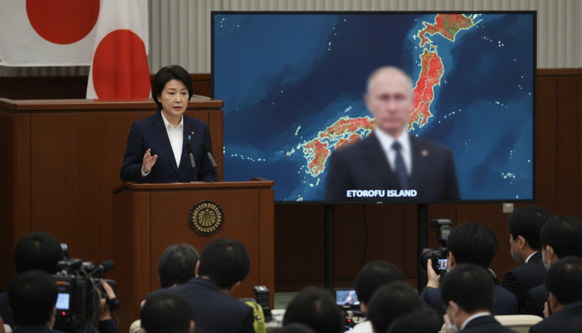 Japan's Prime Minister Takaichi condemns Putin visit to Etorofu Island