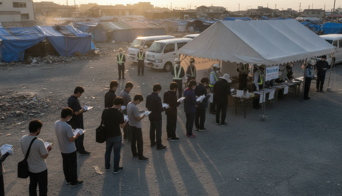 Kumamoto disaster volunteers begin pre-registration across quake-hit towns