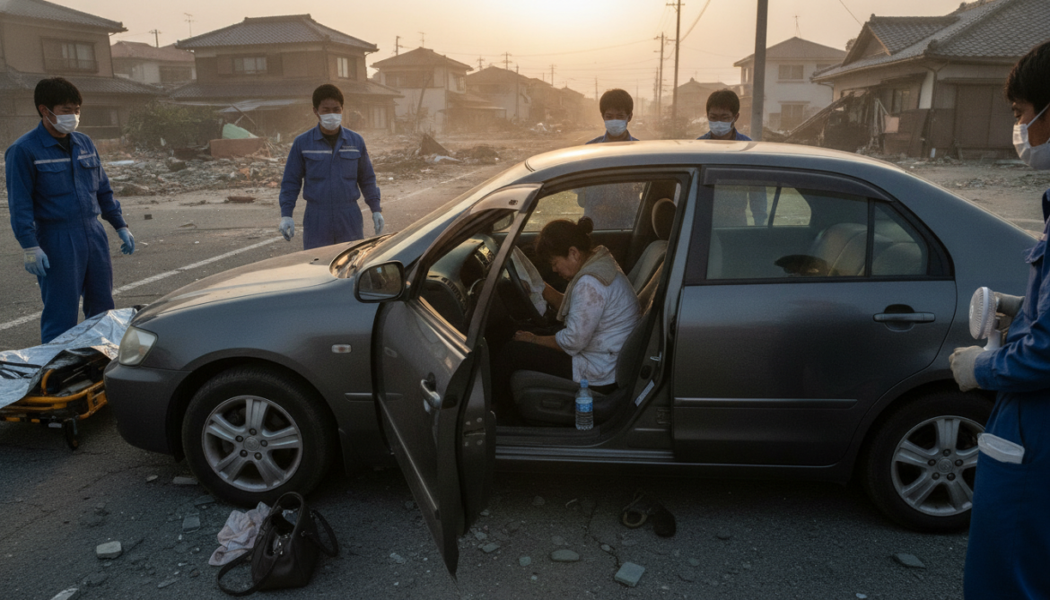 Kumamoto earthquake aftermath: Woman dies in car during sweltering night
