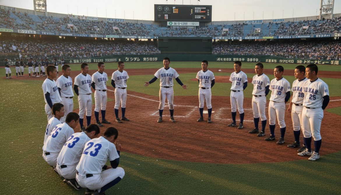 Okinawa Shogaku falls at Koshien as captain urges younger players