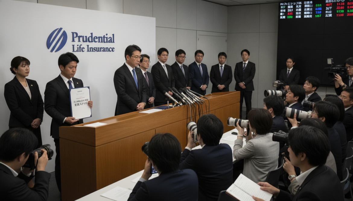 Prudential Life Insurance Suspends New Sales Amid 31 Billion Yen Fraud