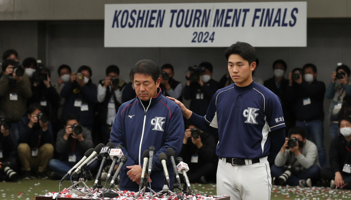 Shirakaba Gakuen Coach Concedes Mistakes Cost Koshien Victory, Praises Captain