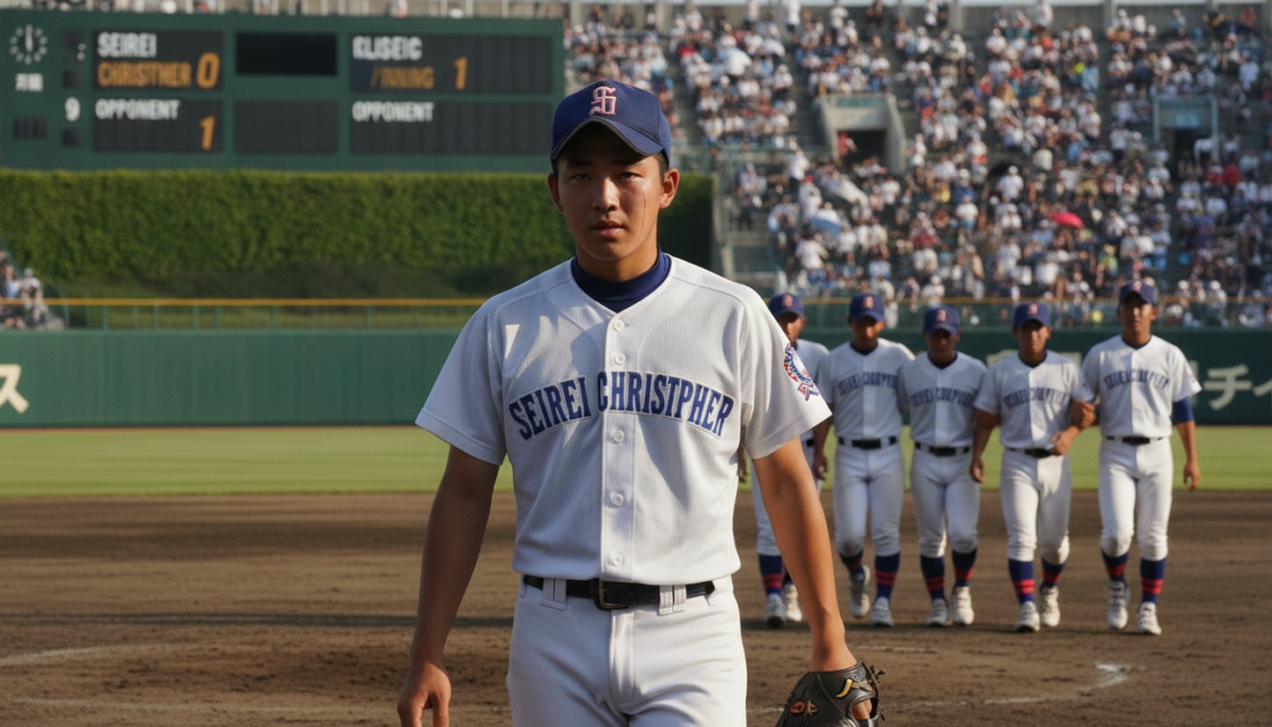 Takabe Exits Koshien with 0 Earned Runs as Seirei Christopher Lose 1-0