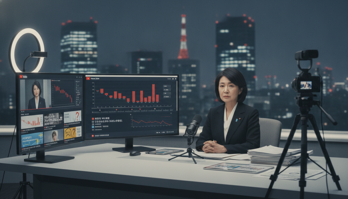 Takaichi YouTube Coverage Turns More Critical Since March Data Reveals