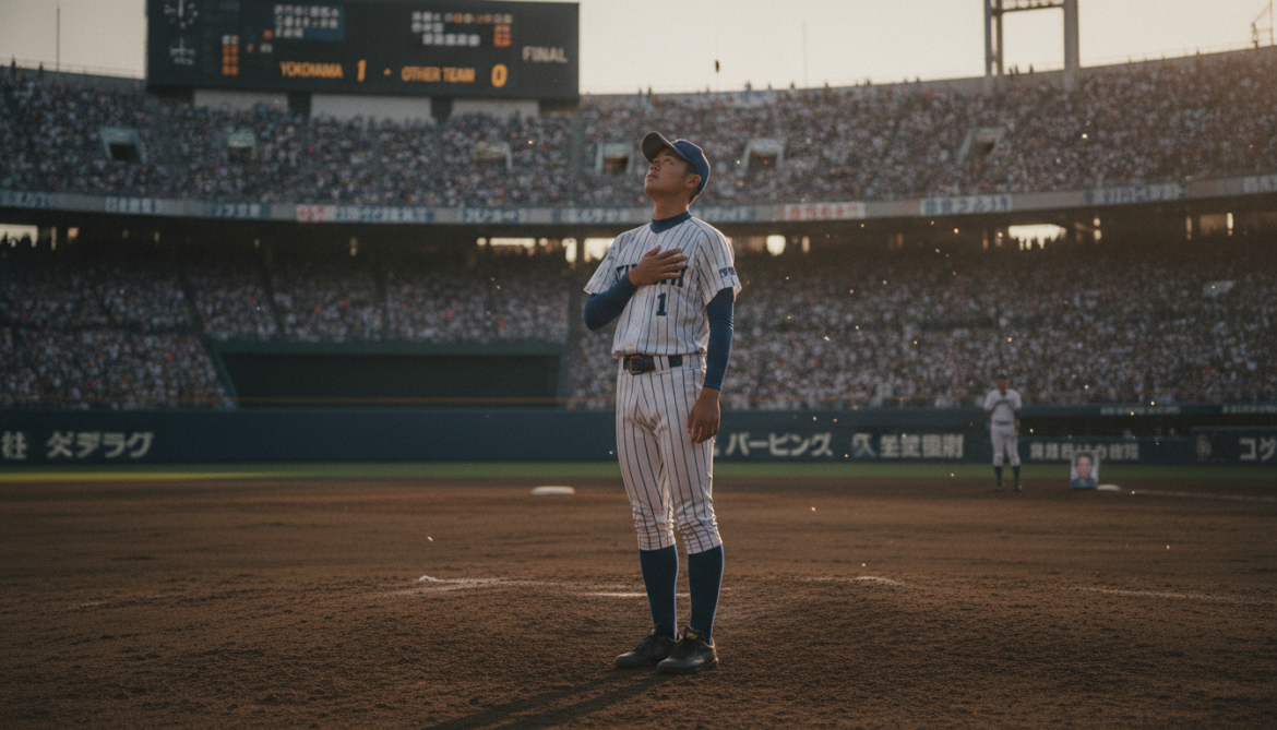 Yokohama ace Shoki Oda delivers first Koshien shutout honoring late coach