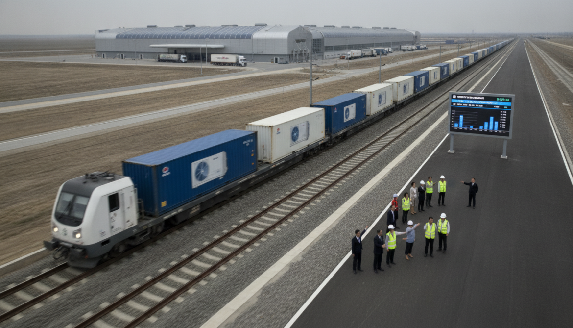 China-Europe freight rail cuts transit to 15 days, speeds air conditioner exports