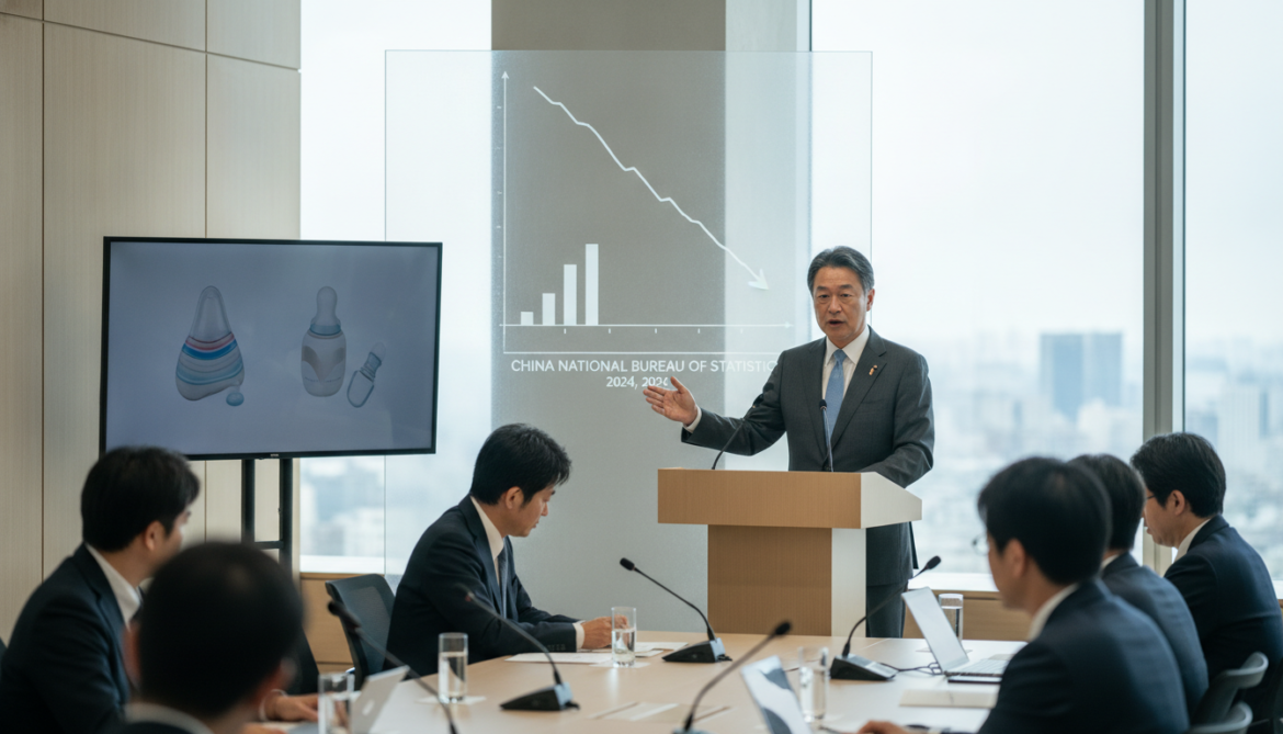 Pigeon CEO seeks new growth as China's birth rate hits record low