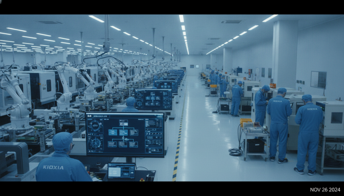 Memory manufacturers ramp up AI-driven capacity as Kioxia scrambles to catch up