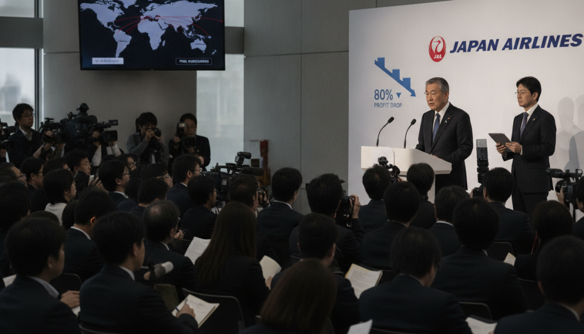 Japan Airlines reports 80% quarterly profit drop as Iran war fuels fare surcharges