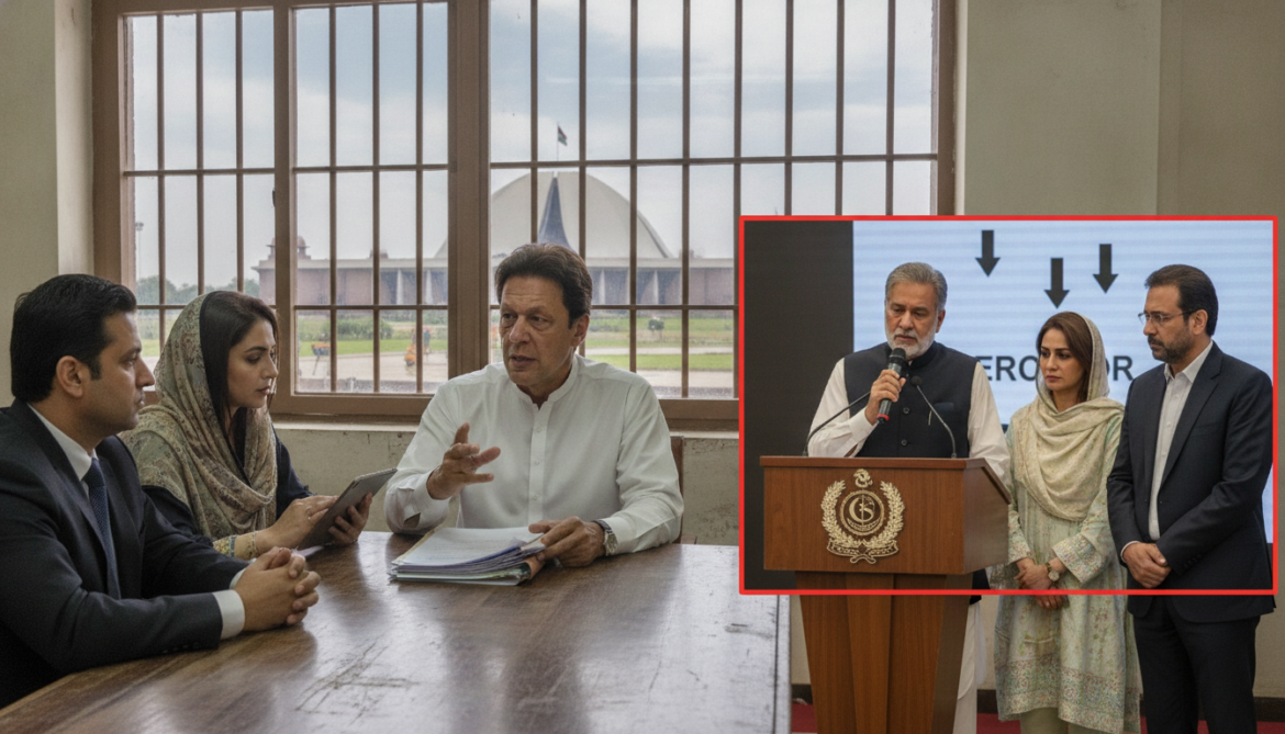 Imran Khan continues leading opposition from prison as ruling camp admits error