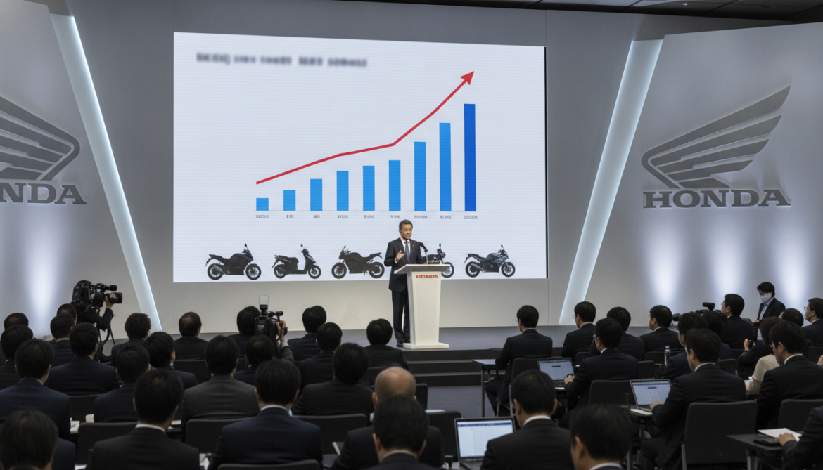 Honda announces ¥400 billion profit forecast for fiscal 2027 fueled by motorcycle demand