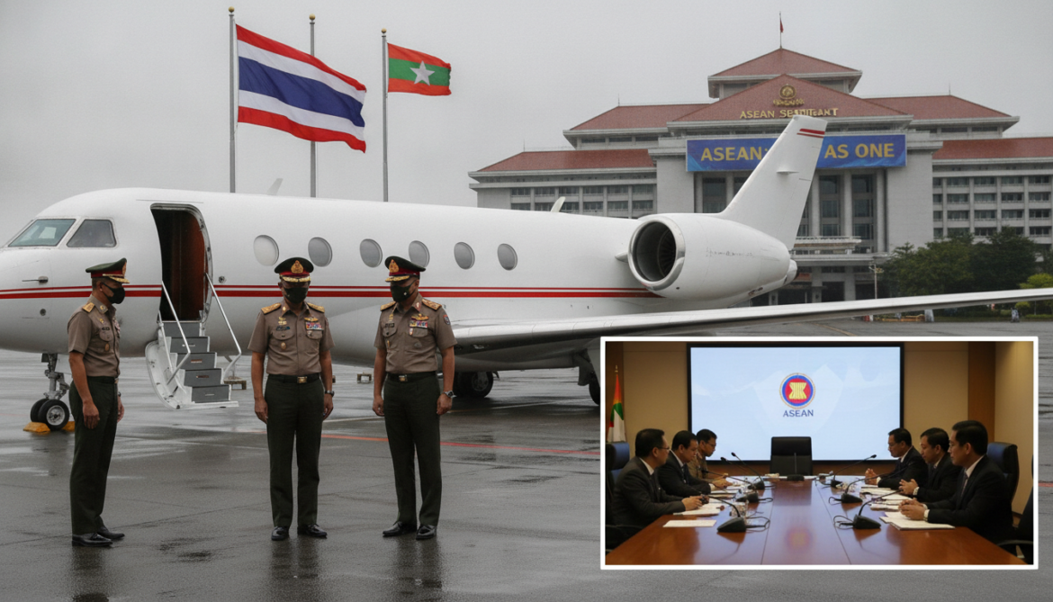 Min Aung Hlaing visits Thailand as NUG urges ASEAN to maintain pressure