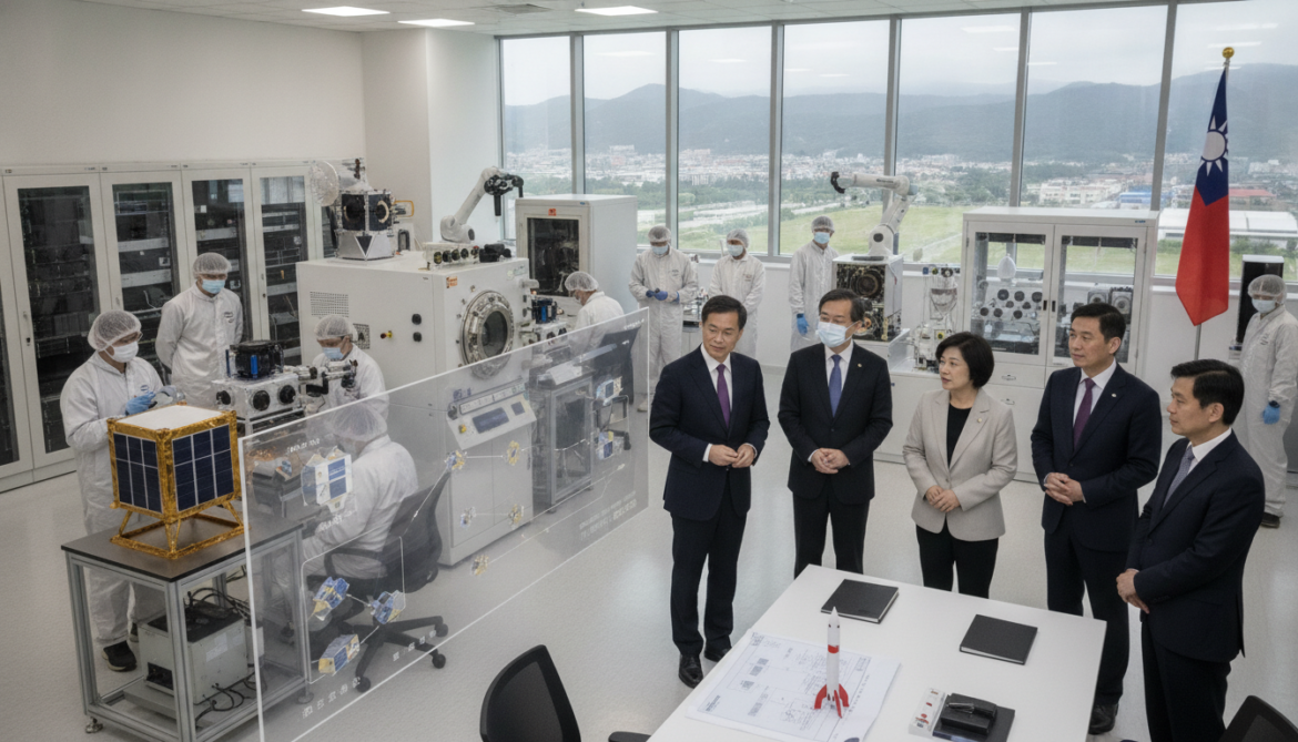Taiwanese tech suppliers shift into space sector targeting satellites, space computers and optics