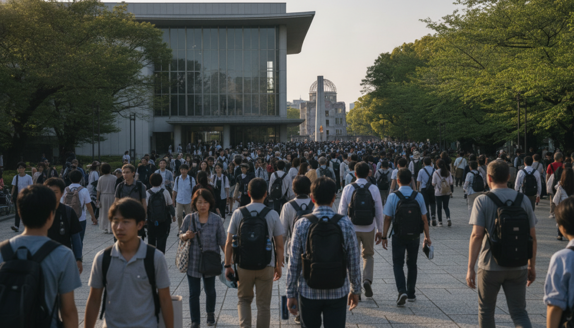 Hiroshima Peace Memorial Museum records 945,000 foreign visitors in fiscal 2025