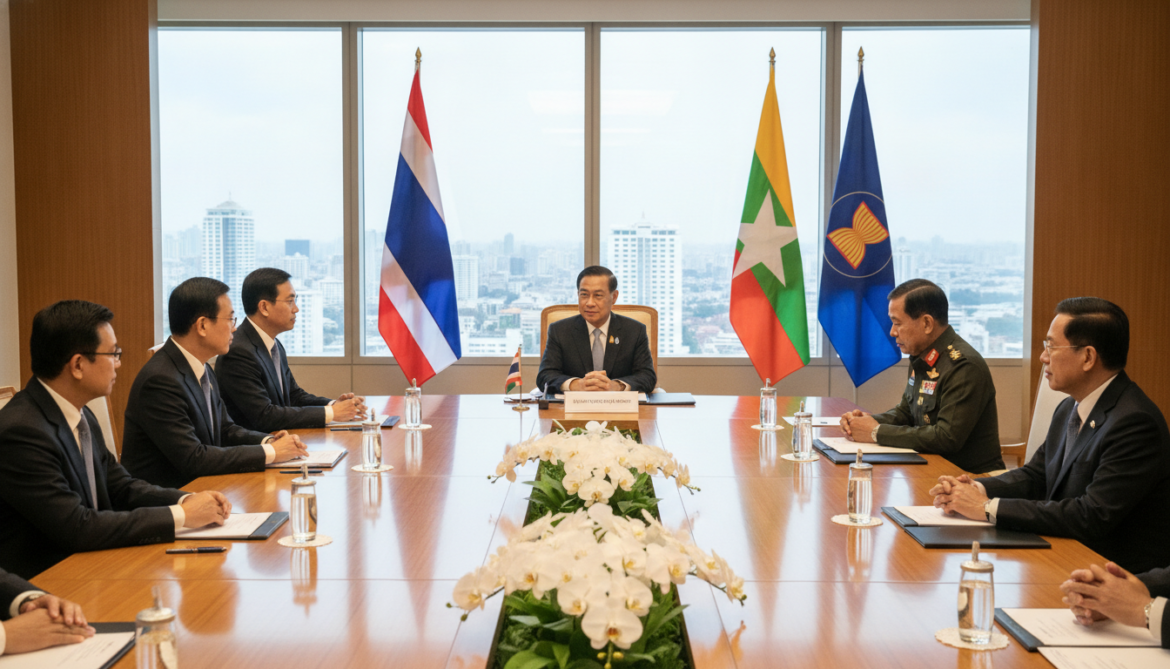 Thailand offers diplomatic off-ramp as it welcomes Myanmar leader Min Aung Hlaing