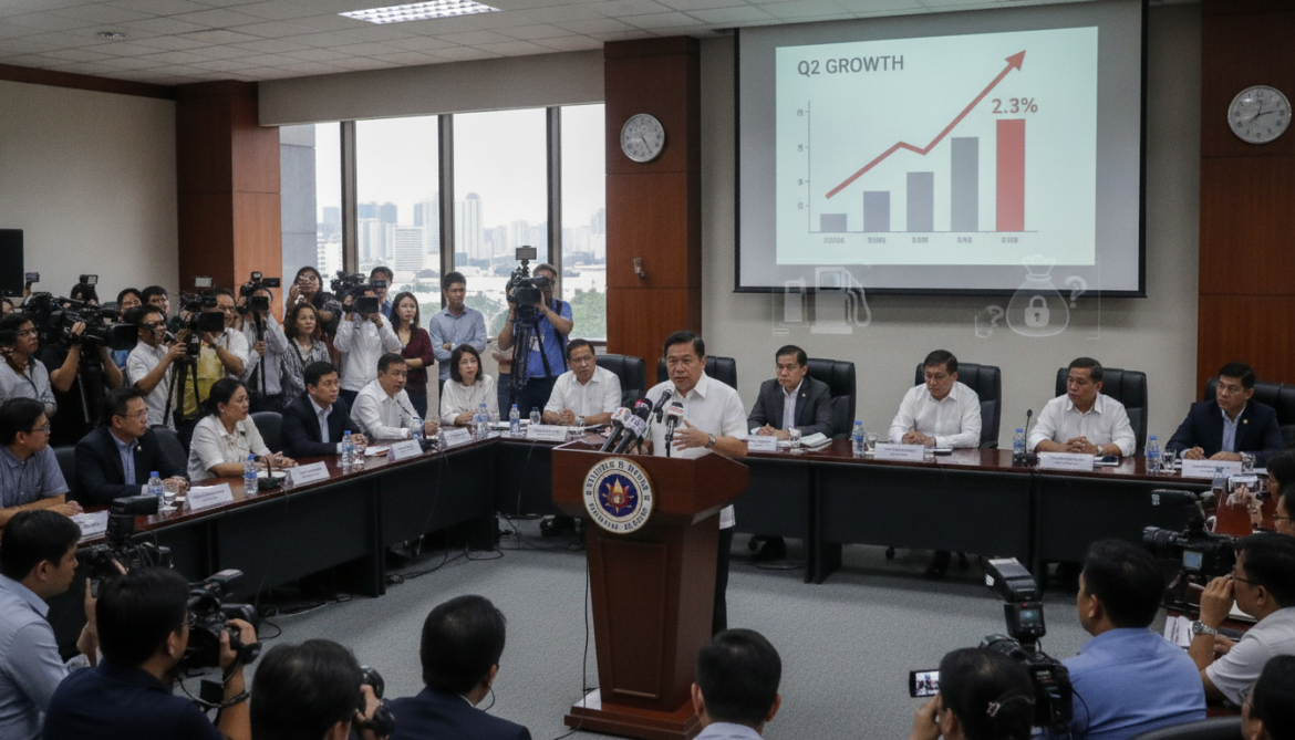 Philippine economy expands 2.3% in Q2 amid fuel shock and corruption scandal