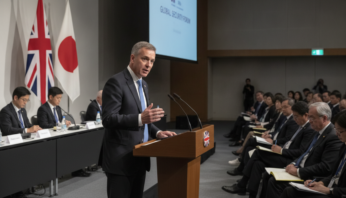 Richard Moore praises Japan ties and warns over China and Russia