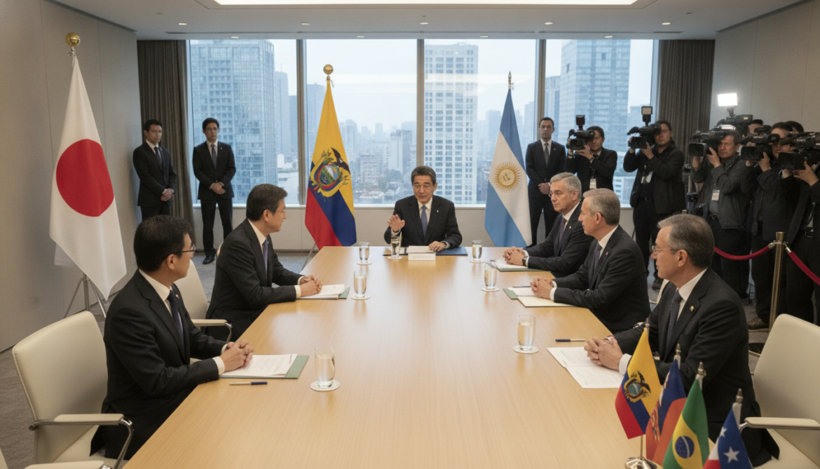 Japan Expands Trade Cooperation With South America, Pursues Ecuador Deal