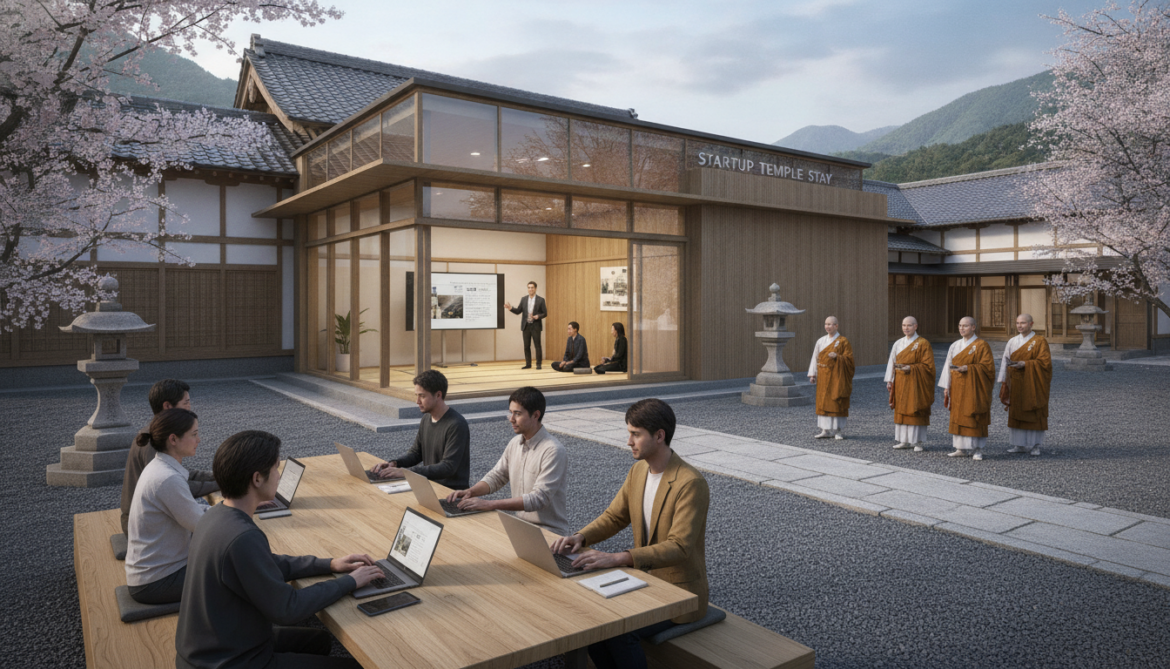 Shikoku temple lodgings revived as Startup Temple Stay opens bookings