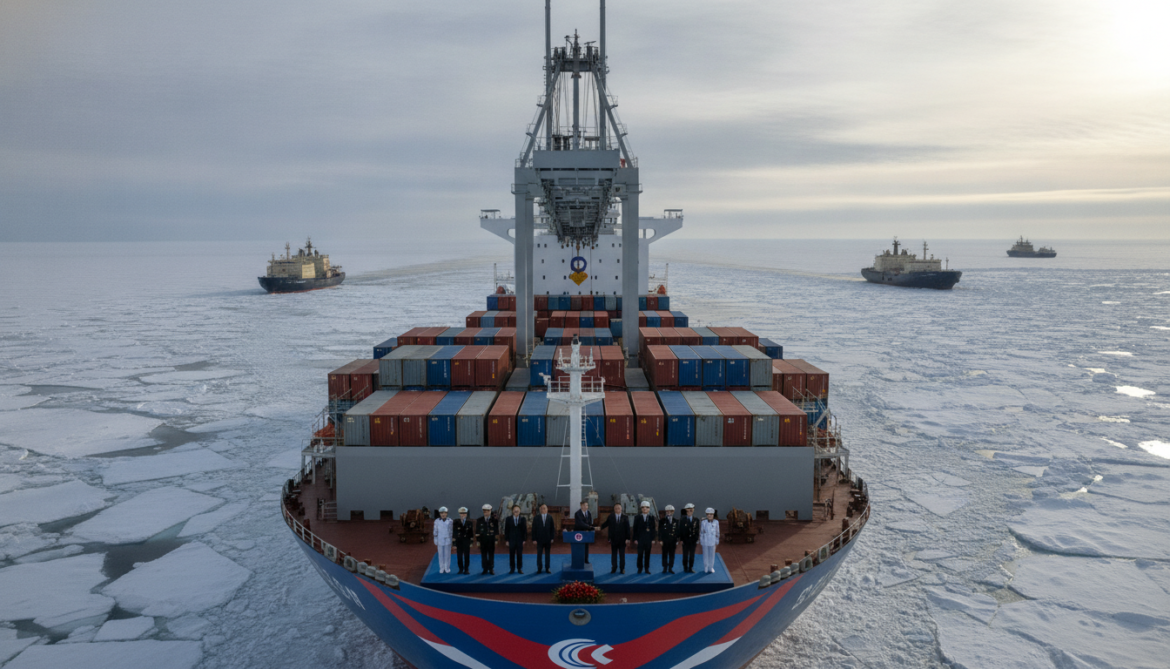 Chinese carrier to launch first weekly Arctic China‑Europe container service