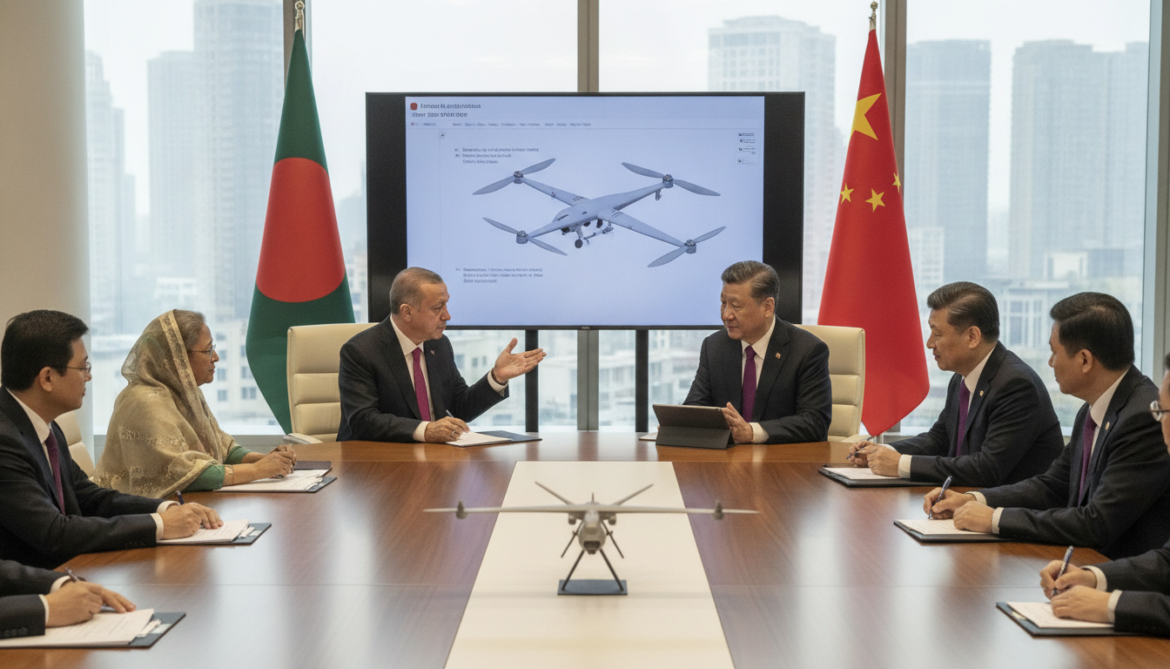 Bangladesh pursues Turkish and Chinese partnerships to build domestic drone industry