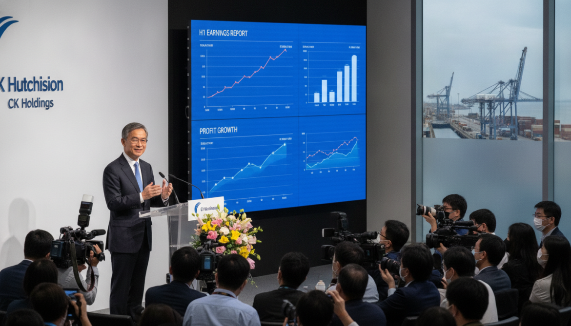 CK Hutchison posts strong H1 earnings despite stalled Panama Canal port sale
