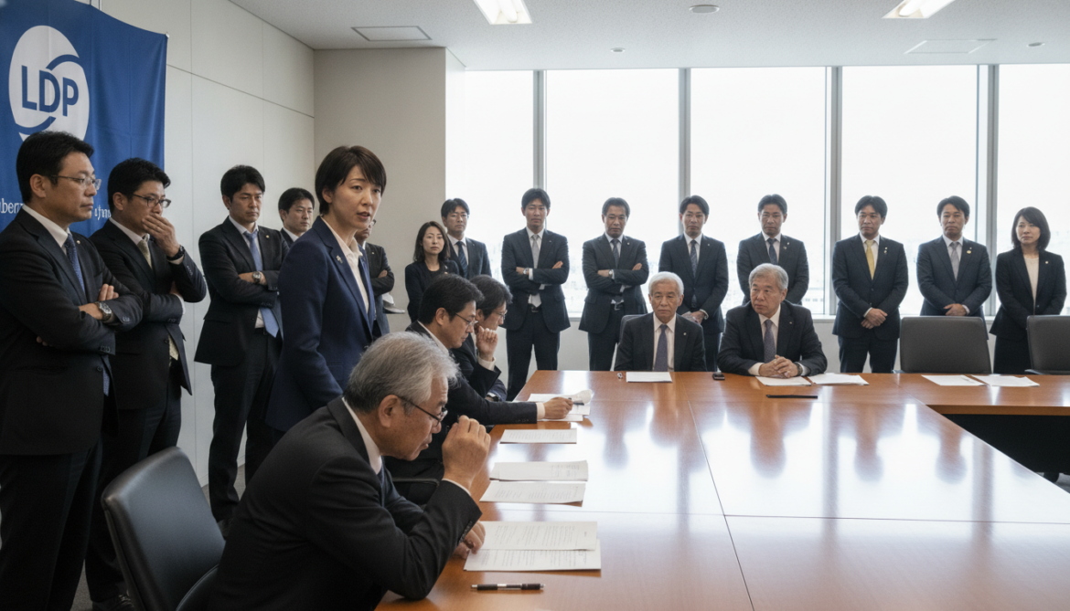 Takaichi Faces LDP Revolt Over Plan to Cut Consumption Tax on Food